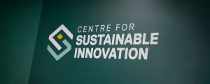 Centre for Sustainable Innovation logo wall art