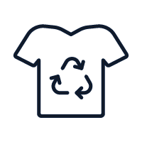 m-auto T-shirt with recycling