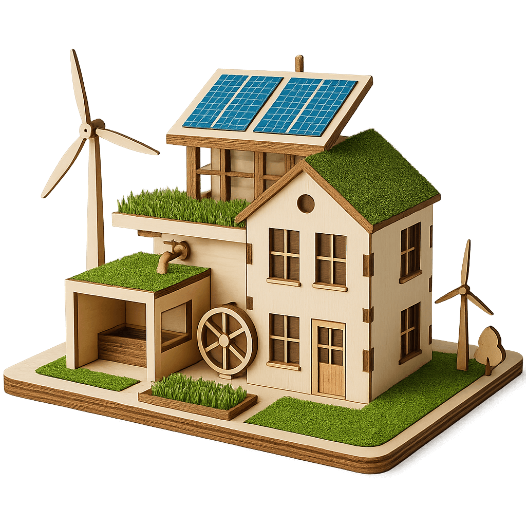 Mini Green House Render